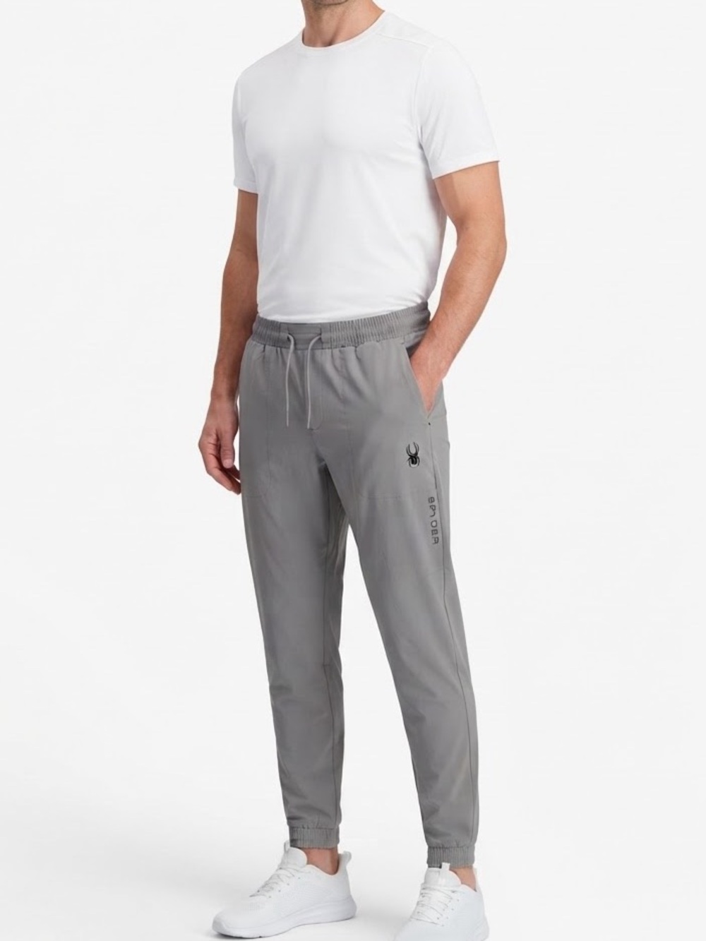 Spyder Gray Performance Joggers Activewear Pants Size Medium